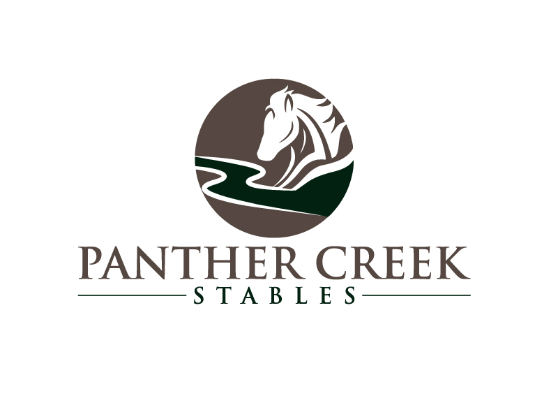 Diseño de Logo por imyounuspathan 2 para Panther Creek Stables | Diseño #17638179
