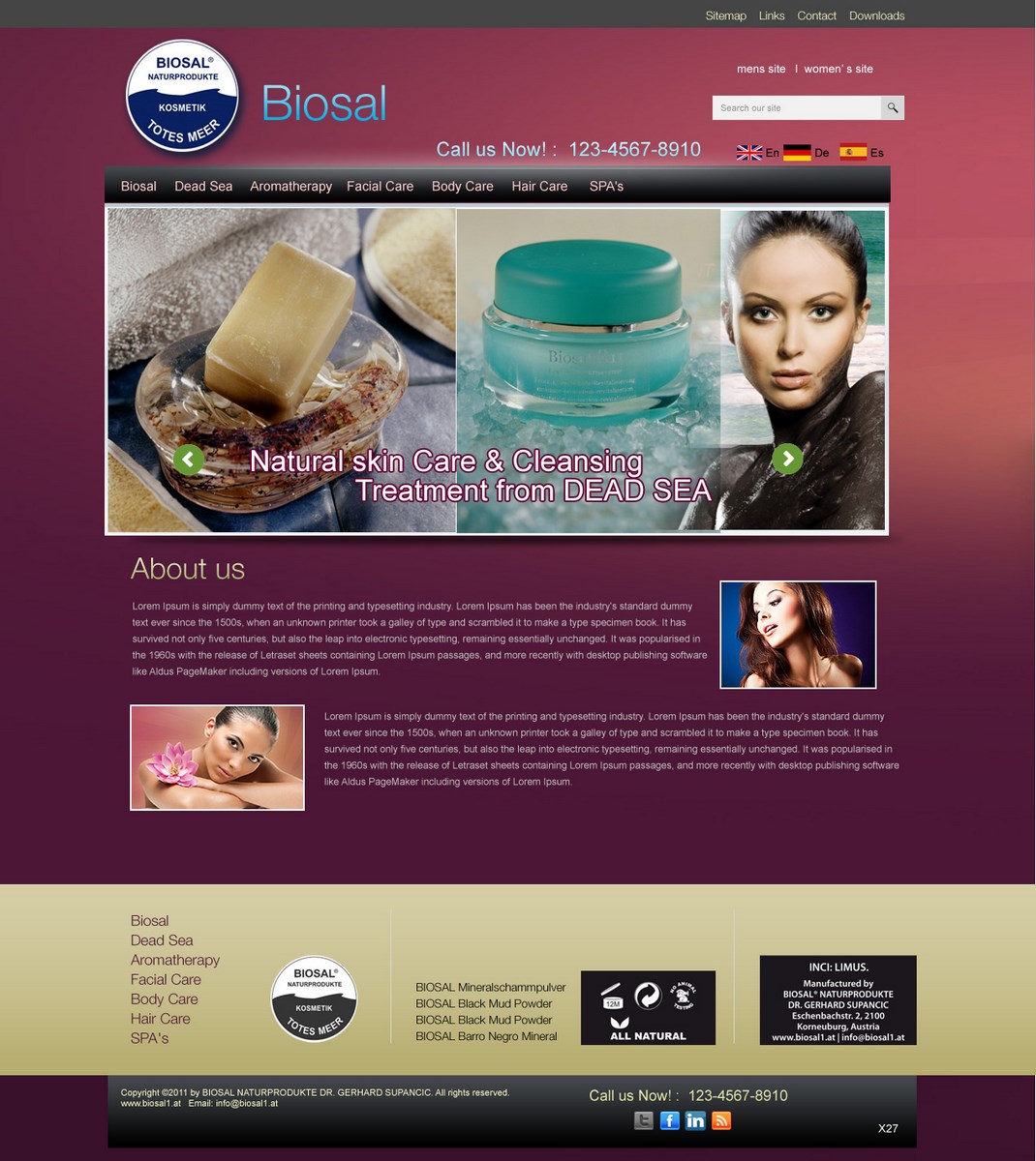 Diseño Web por pb para SOLOMBRINO ROBERTO MIGUEL SLNE CIF B84689132 | Diseño #648653