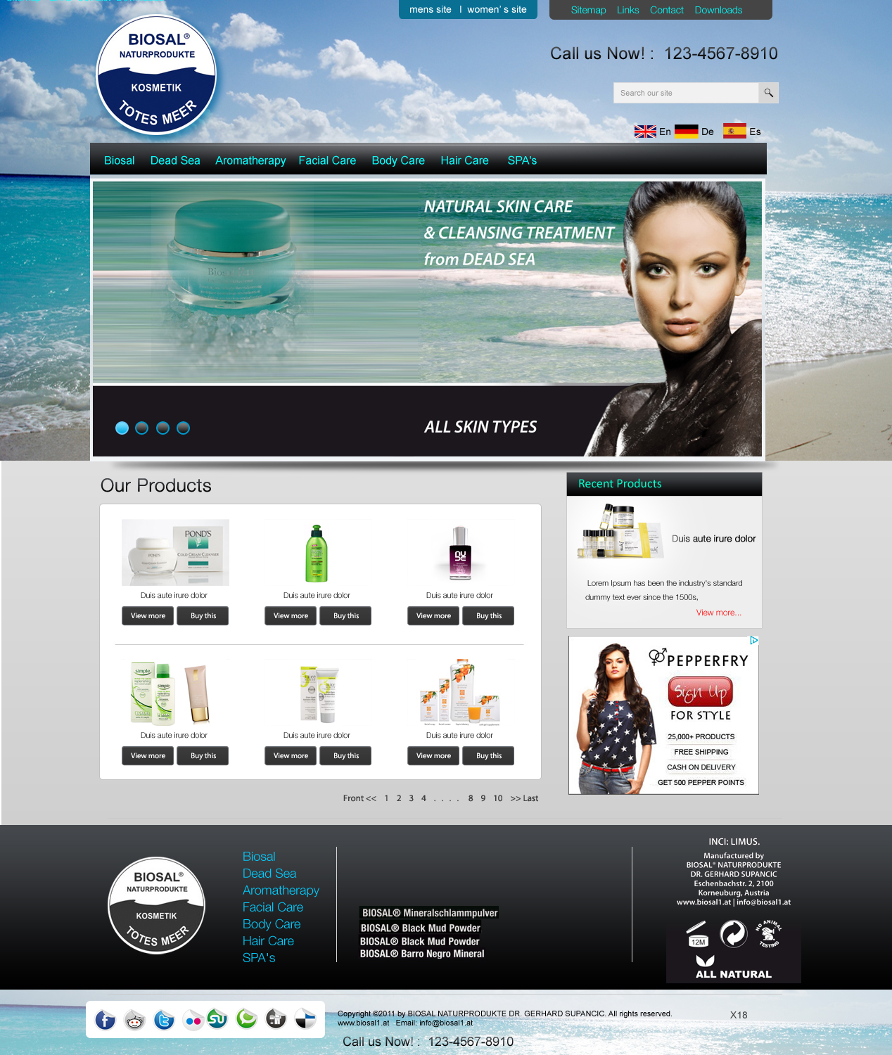 Web Design by pb for SOLOMBRINO ROBERTO MIGUEL SLNE CIF B84689132 | Design #671355