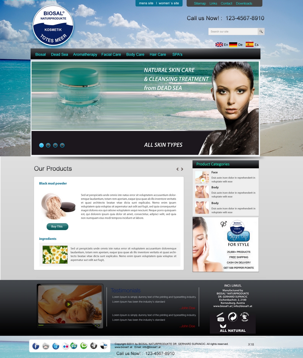 Diseño Web por pb para SOLOMBRINO ROBERTO MIGUEL SLNE CIF B84689132 | Diseño #672577