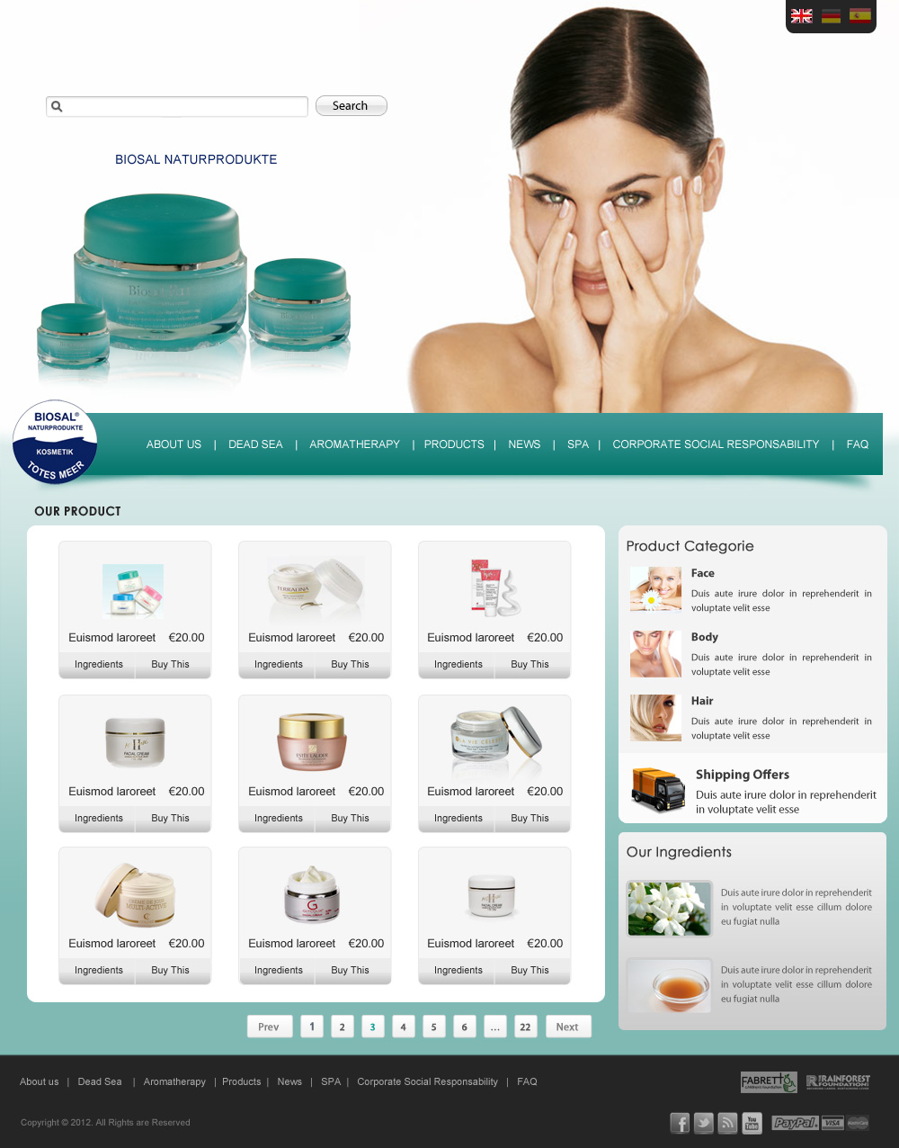 Web Design by pb for SOLOMBRINO ROBERTO MIGUEL SLNE CIF B84689132 | Design: #910012