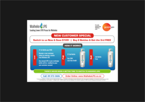 Graphic Design by INDIAN_Ashok for Waiheke LPG | Design: #17563734