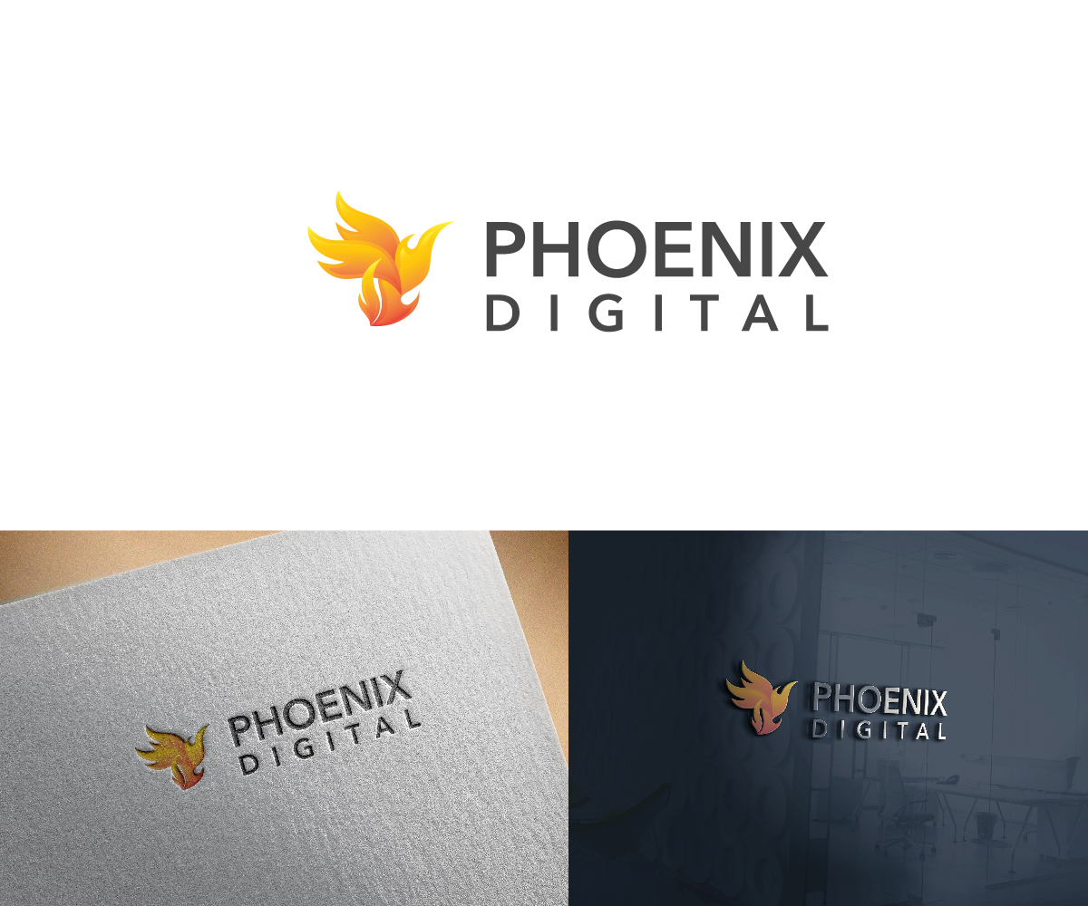 Logo Design by Elizabeta for Phoenix Digital | Design #17768426