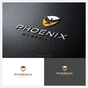 Logo Design by madeli for Phoenix Digital | Design: #17569292