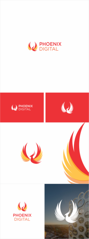 Logo Design by Naavyd for Phoenix Digital | Design: #17620677
