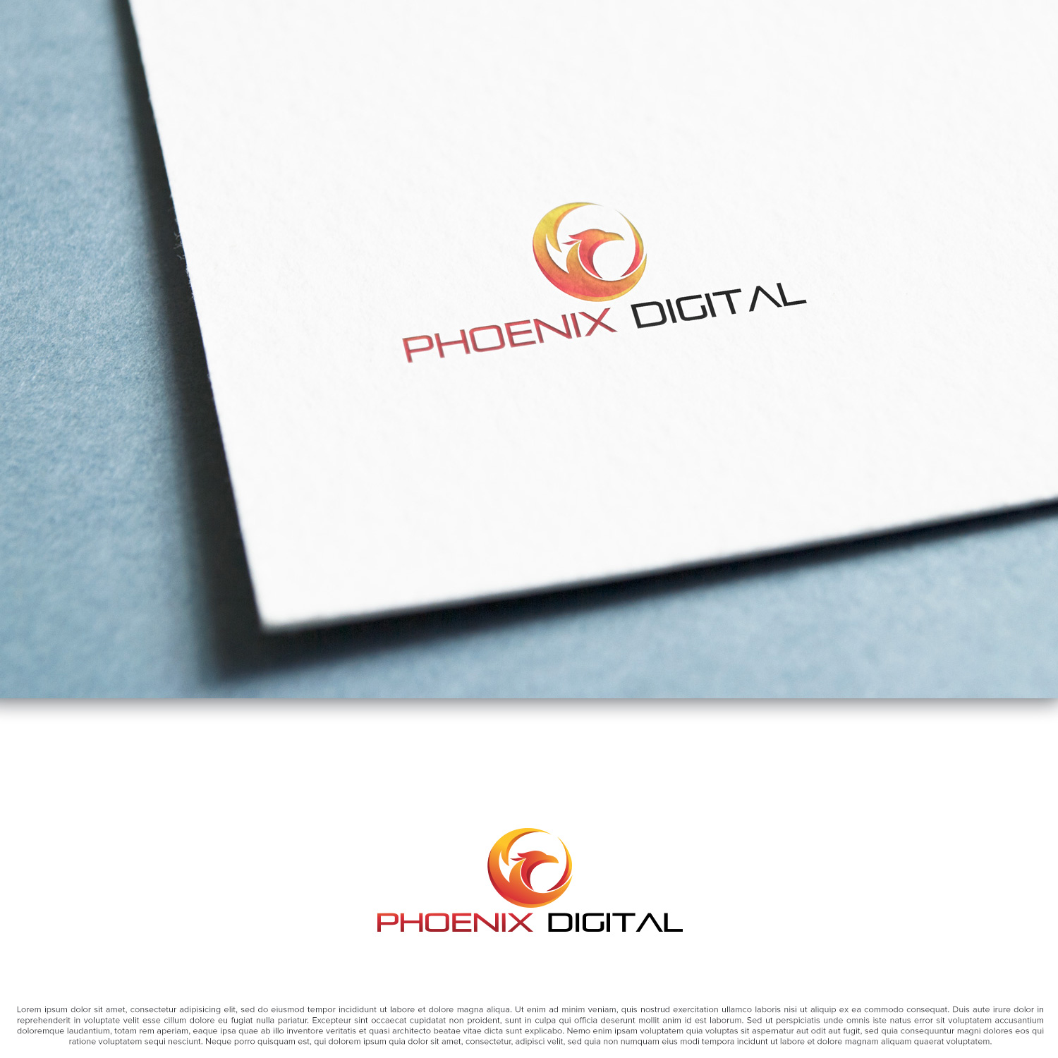Logo Design by DesignDUO for Phoenix Digital | Design #17644510