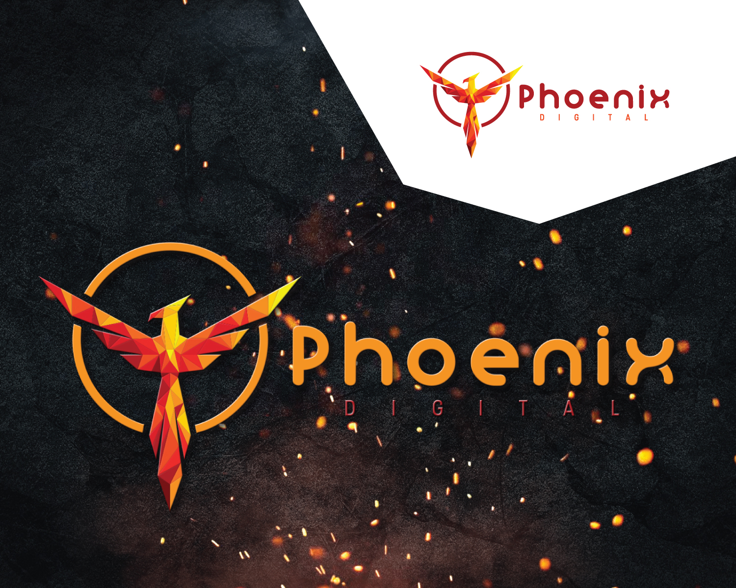 Logo Design by Aska Studio for Phoenix Digital | Design #17617075