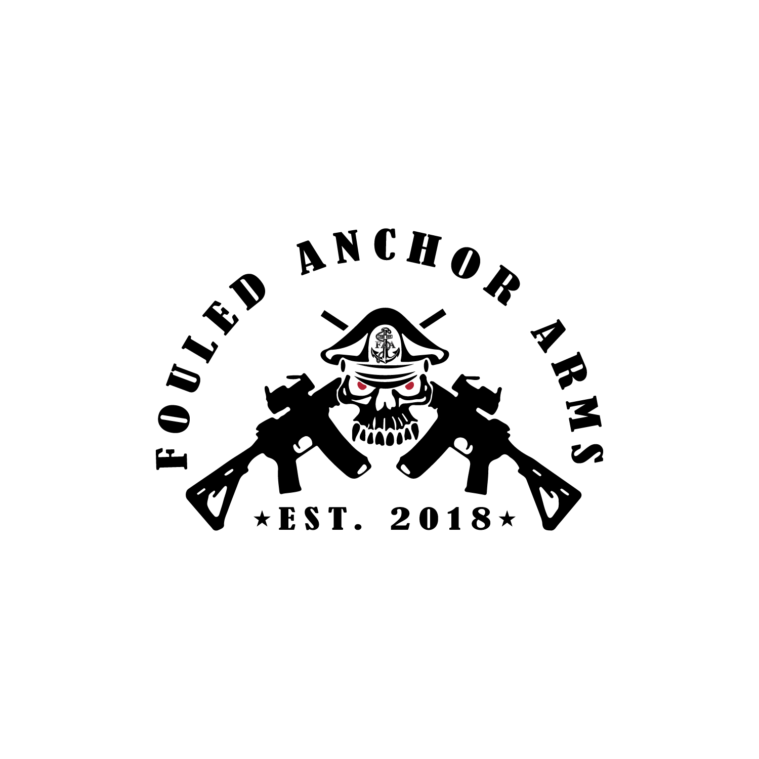 Logo Design by MMHE_Design for Fouled Anchor Arms | Design #17580864