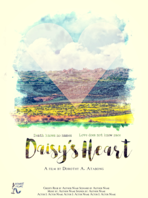 movie poster for a bittersweet romantic drama | Poster Design by Marta van Eck