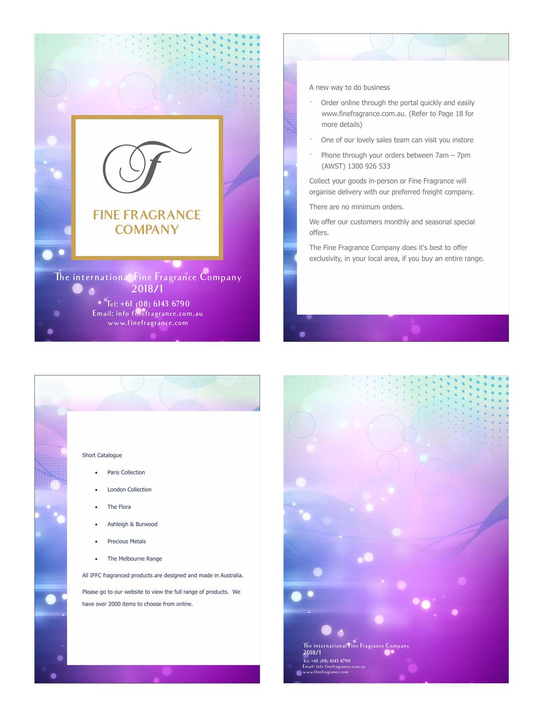 Design de Brochure par yadavsushil pour Fine Fragrance Company | Design #17715357