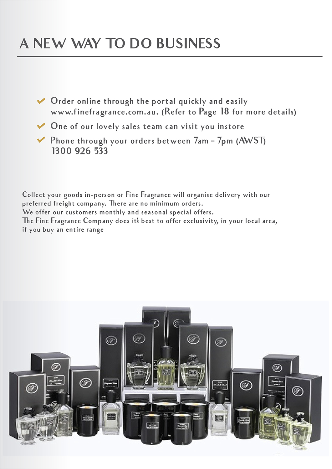 Broschüren-Design von Deziners Zone für Fine Fragrance Company | Design #17714892