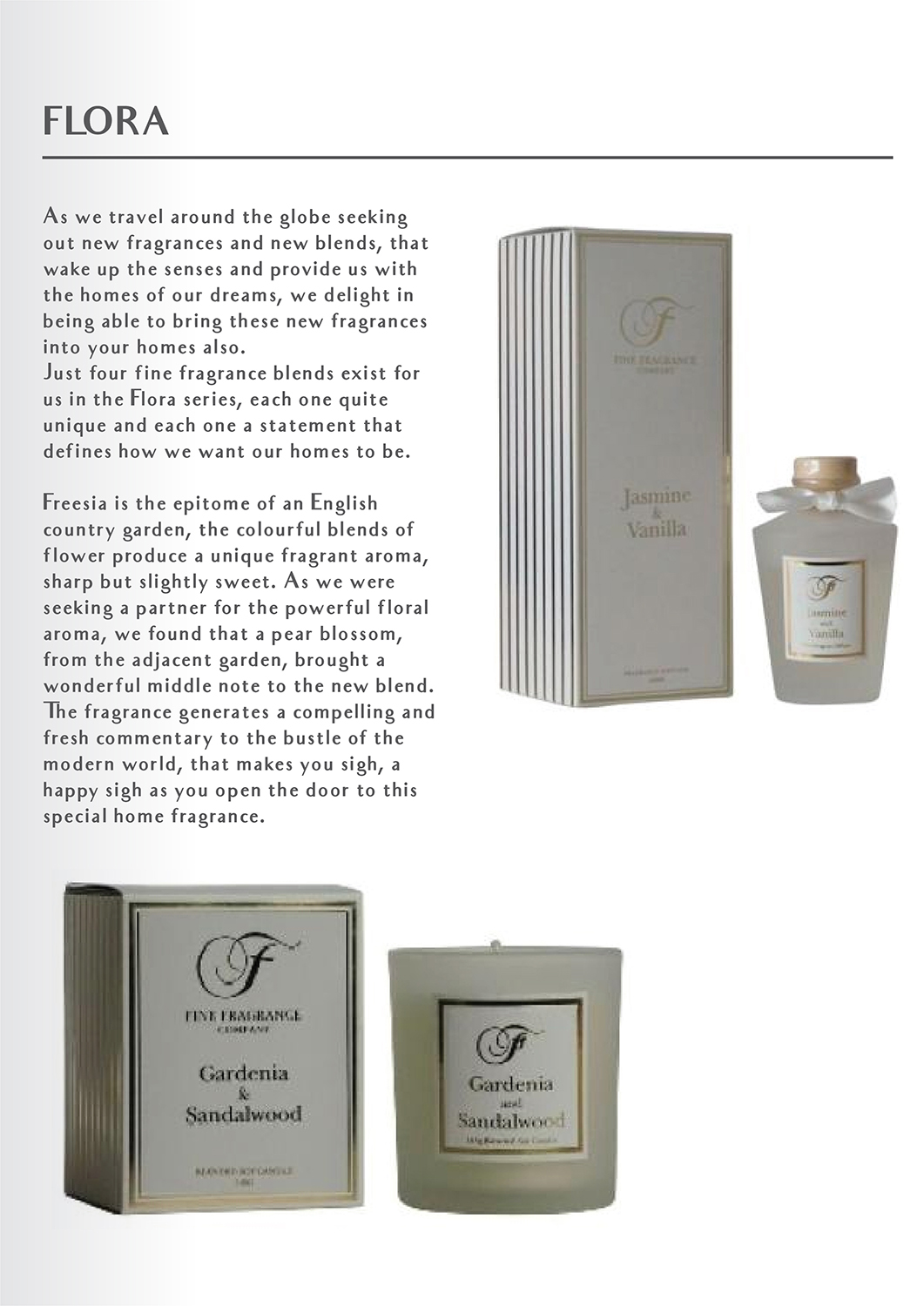 Brochure Design by Deziners Zone for Fine Fragrance Company | Design #17714928