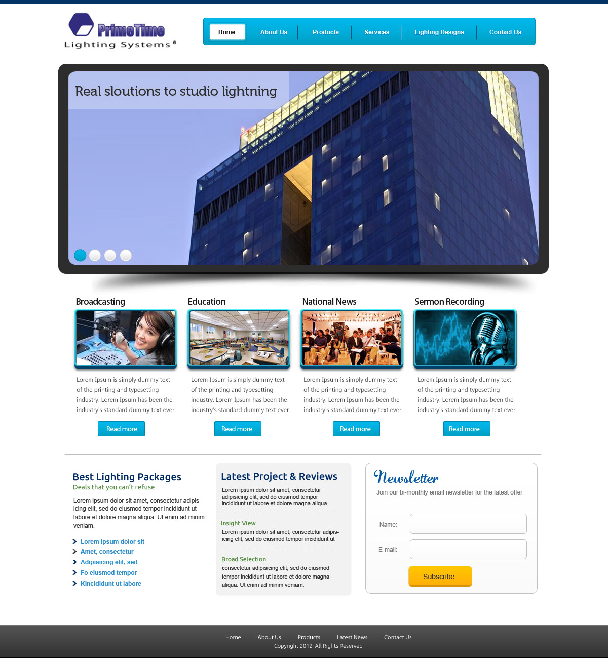 Web Design by OM for Atomic Design & Consulting | Design #645808