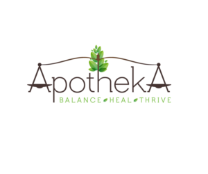 APOTHEKA       Balance. Heal. Thrive. | Logo Design by imagefirst