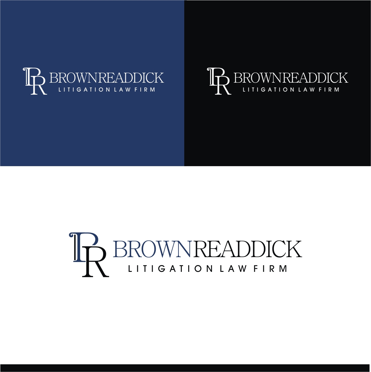 Logo Design by e-graphics for Brown Readdick | Design #17564689