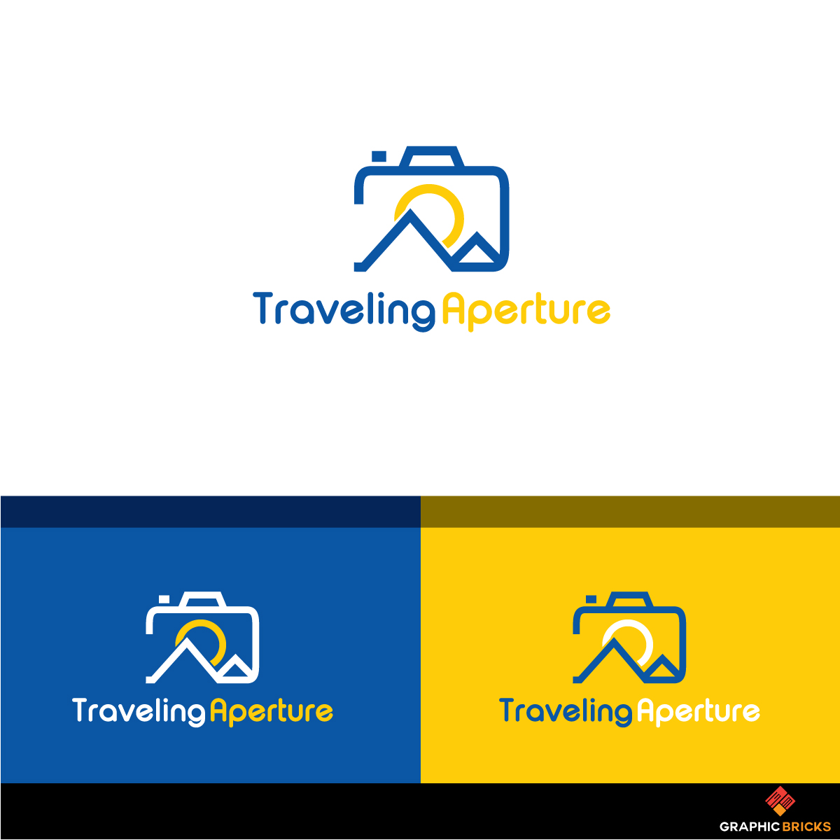 Logo Design by Graphic Bricks for Traveling Aperture | Design #17564055