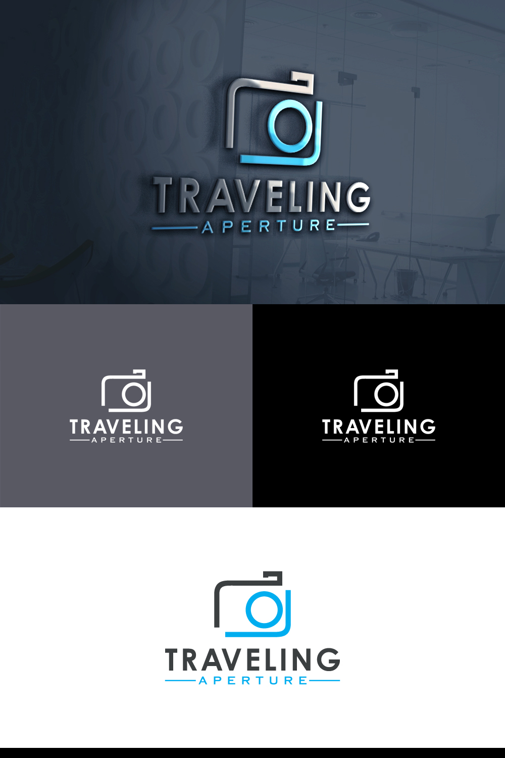 Logo Design by e-graphics for Traveling Aperture | Design #17569307