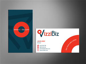VizziBiz Business Card | Business Card Design by MT