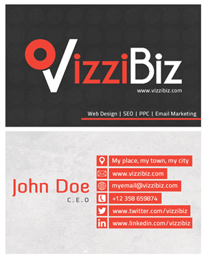 Business Card Design by Tariq Shamim