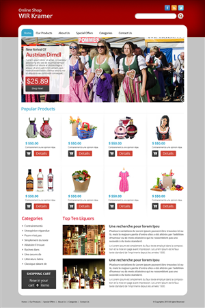 Web Design by OM for Netzmühle GmbH | Design: #2763835