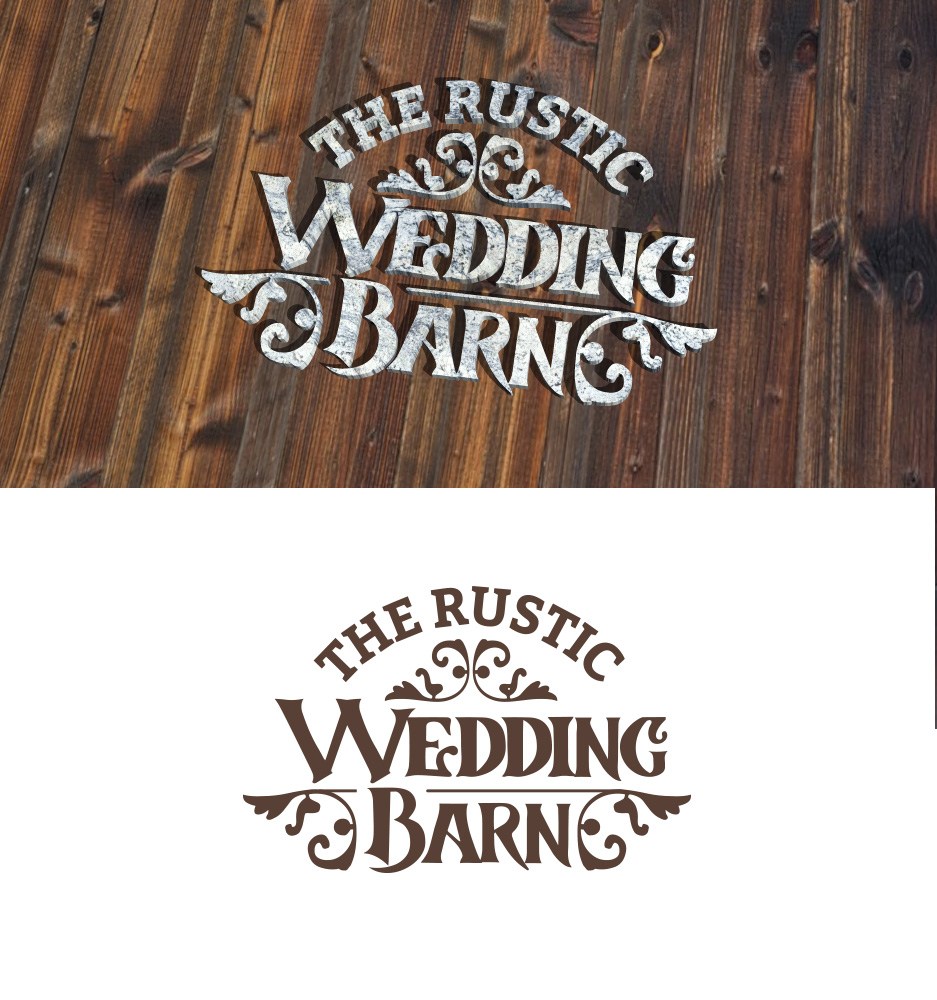 Logo Design by Valtti Design for the rustic wedding barn | Design #17560002