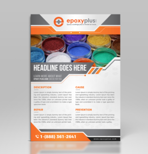 Flyer Design by SAI DESIGNS for Epoxy Plus | Design #17581195