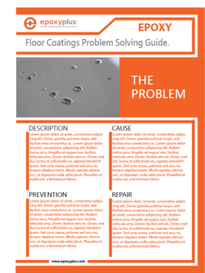 Diseño de Flyer por Ozarusk para Epoxy Plus | Diseño: #17592599