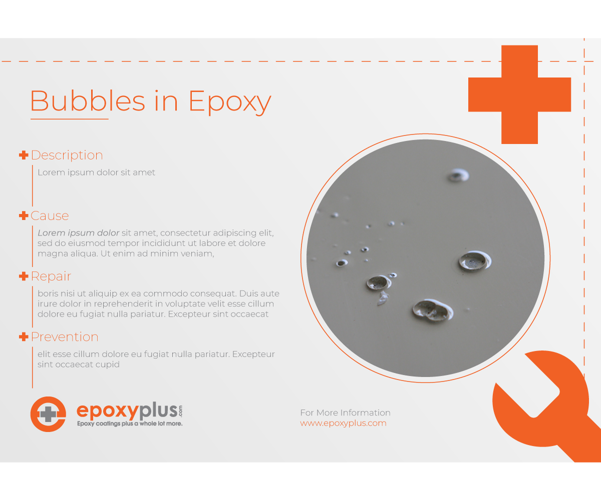 Diseño de Flyer por Magdy Abd El-Aal para Epoxy Plus | Diseño: #17642157