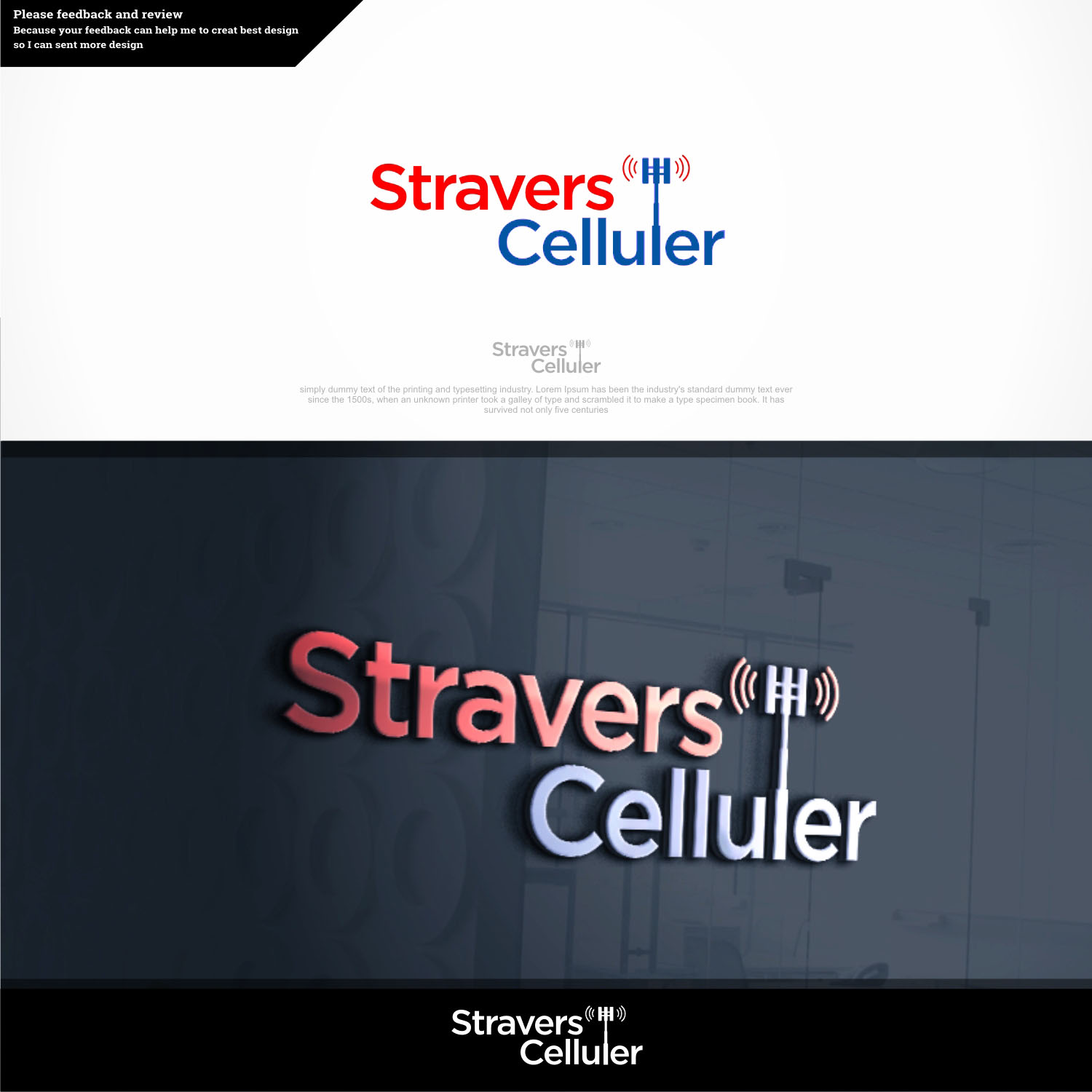 Diseño de Logo por tjahyoahmad™ para Stravers Cellular | Diseño #17558485