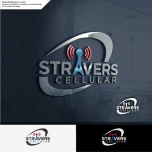 Logo Design by tjahyoahmad™ for Stravers Cellular | Design: #17560324