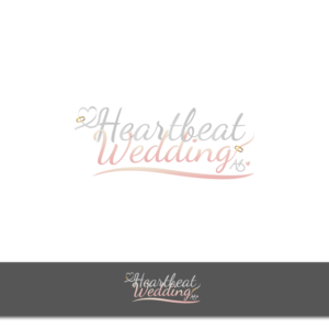 Heartbeat Wedding AB | Logo Design by Marianna K.