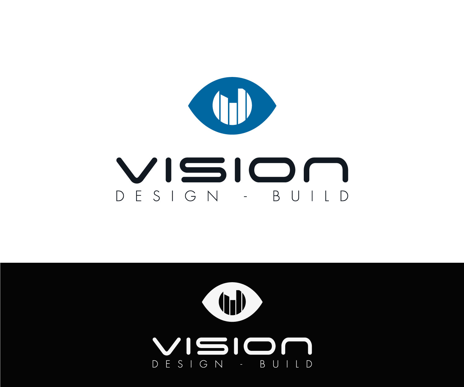 Logo Design by Milos Jovic for Vision design build | Design #17575921