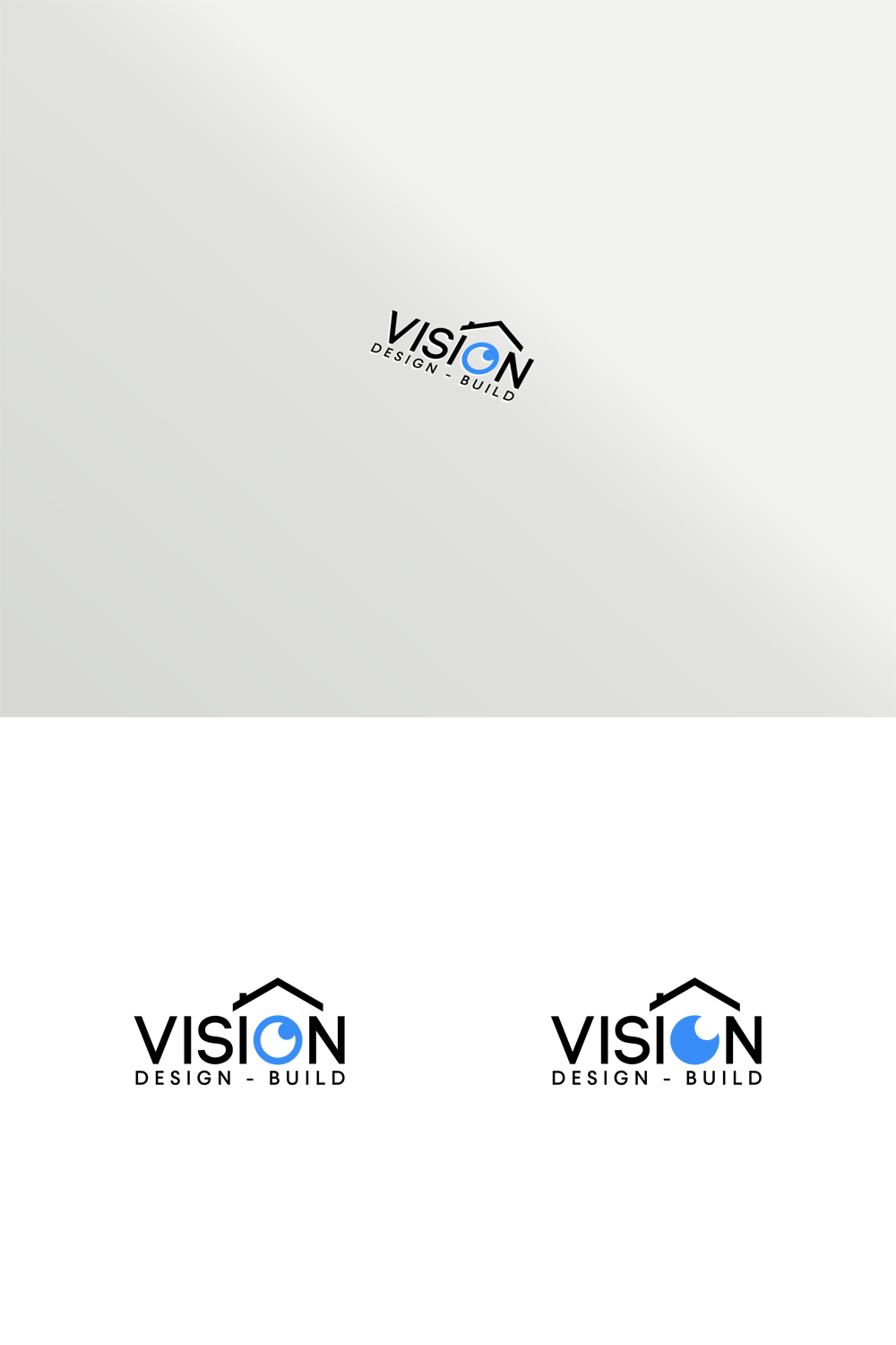 Logo Design by widodo for Vision design build | Design #17599535