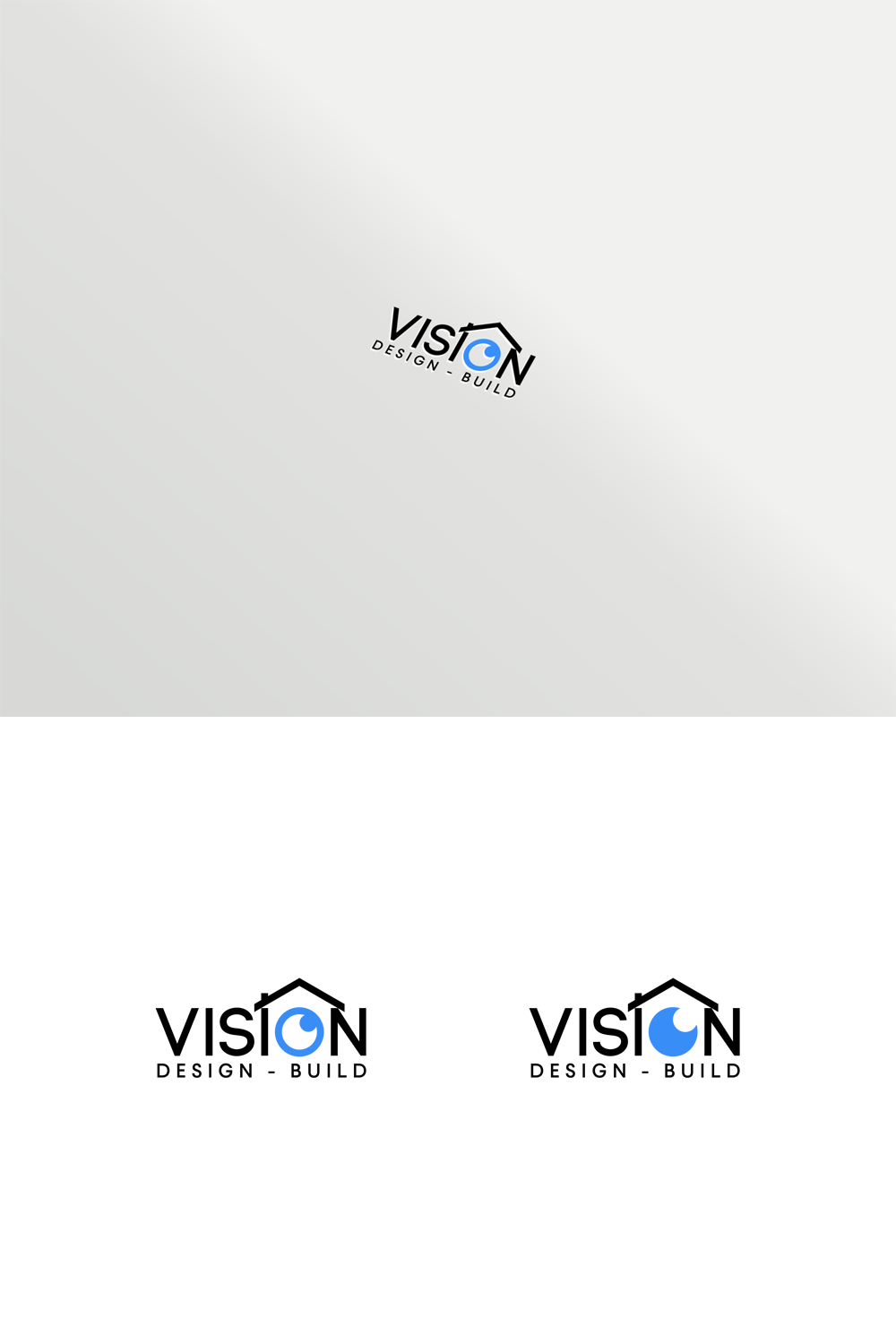 Logo Design by widodo for Vision design build | Design #17599536