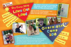 Camp Fireside 2018 | Schreibwaren-Design von Kristina Andonoff