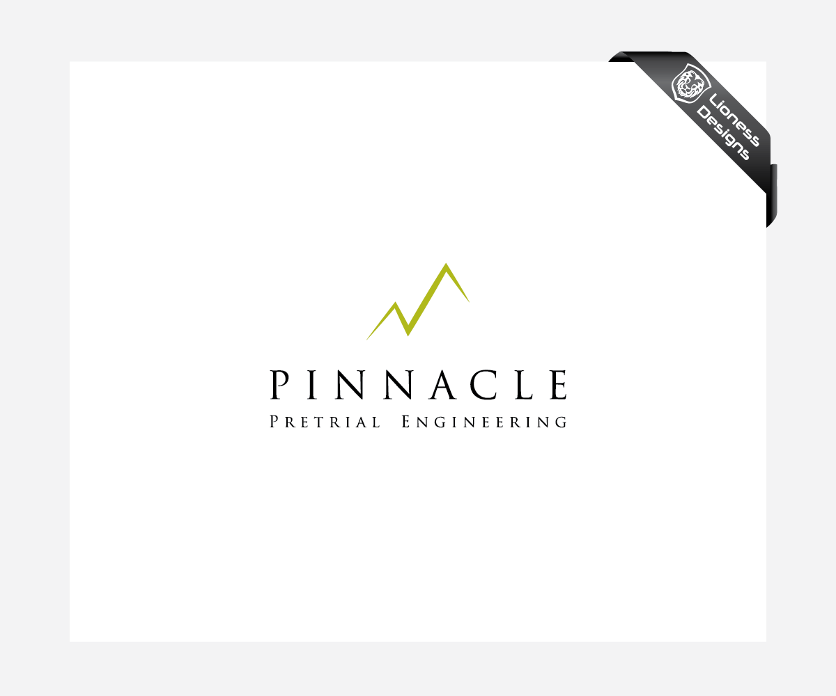 Diseño de Logo por Lioness Designs para Pinnacle Pretrial Engineering | Diseño #17651289