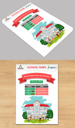 School Fairs flyer design | Flyer-Design von ecorokerz