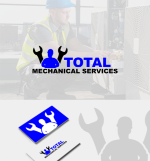 Total Mechanical Services | Logo Design by Firstception