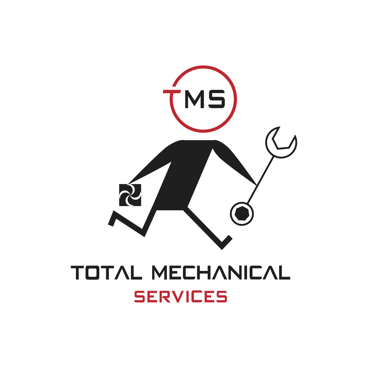 Logo-Design von The B E S T für Total Mechanical Services, LLC | Design #17662396