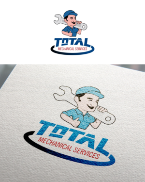Logo-Design von taufik_alrahman für Total Mechanical Services, LLC | Design: #17618903