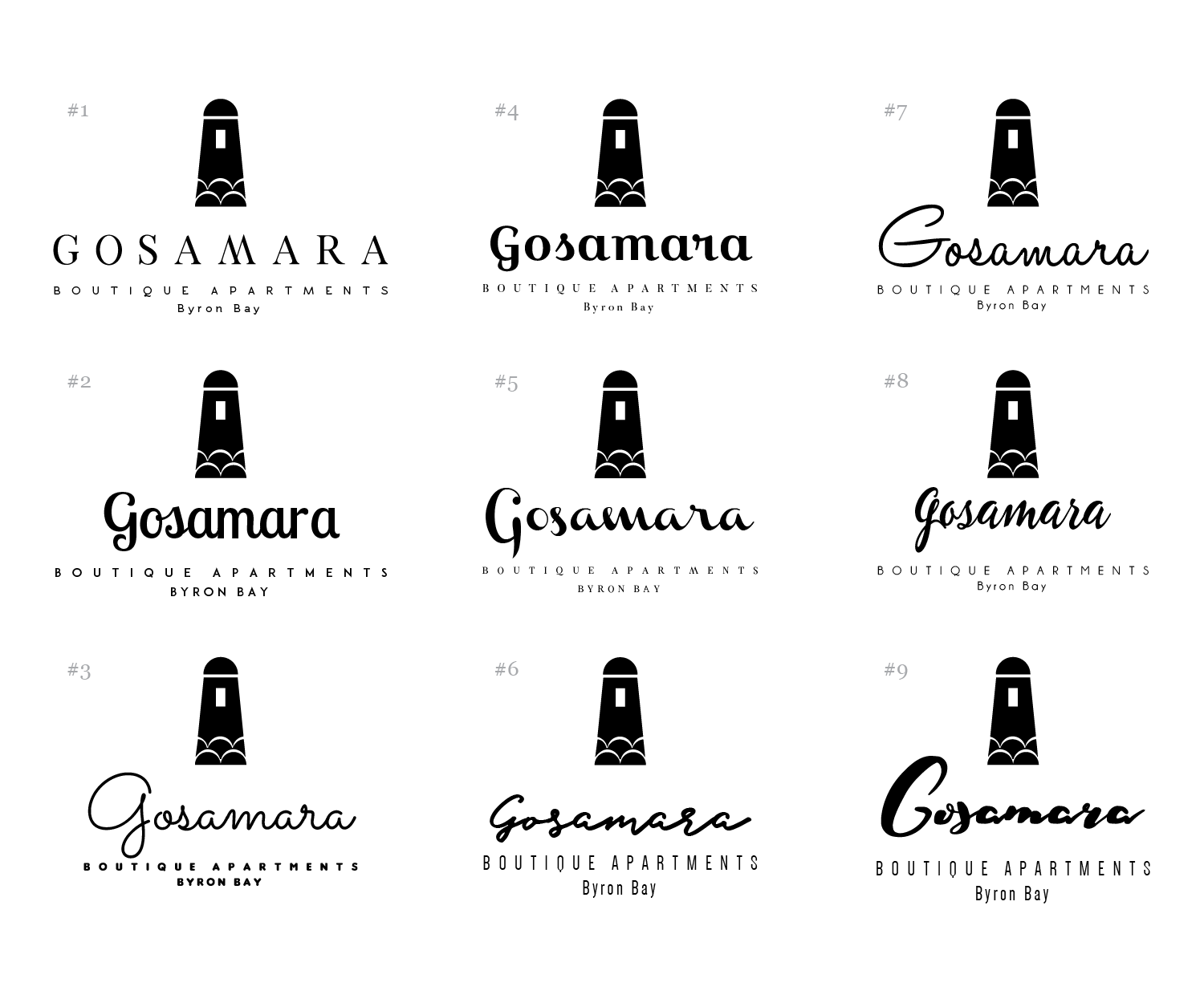 Logo Design by Ai for Gosamara Apartments | Design #18825973