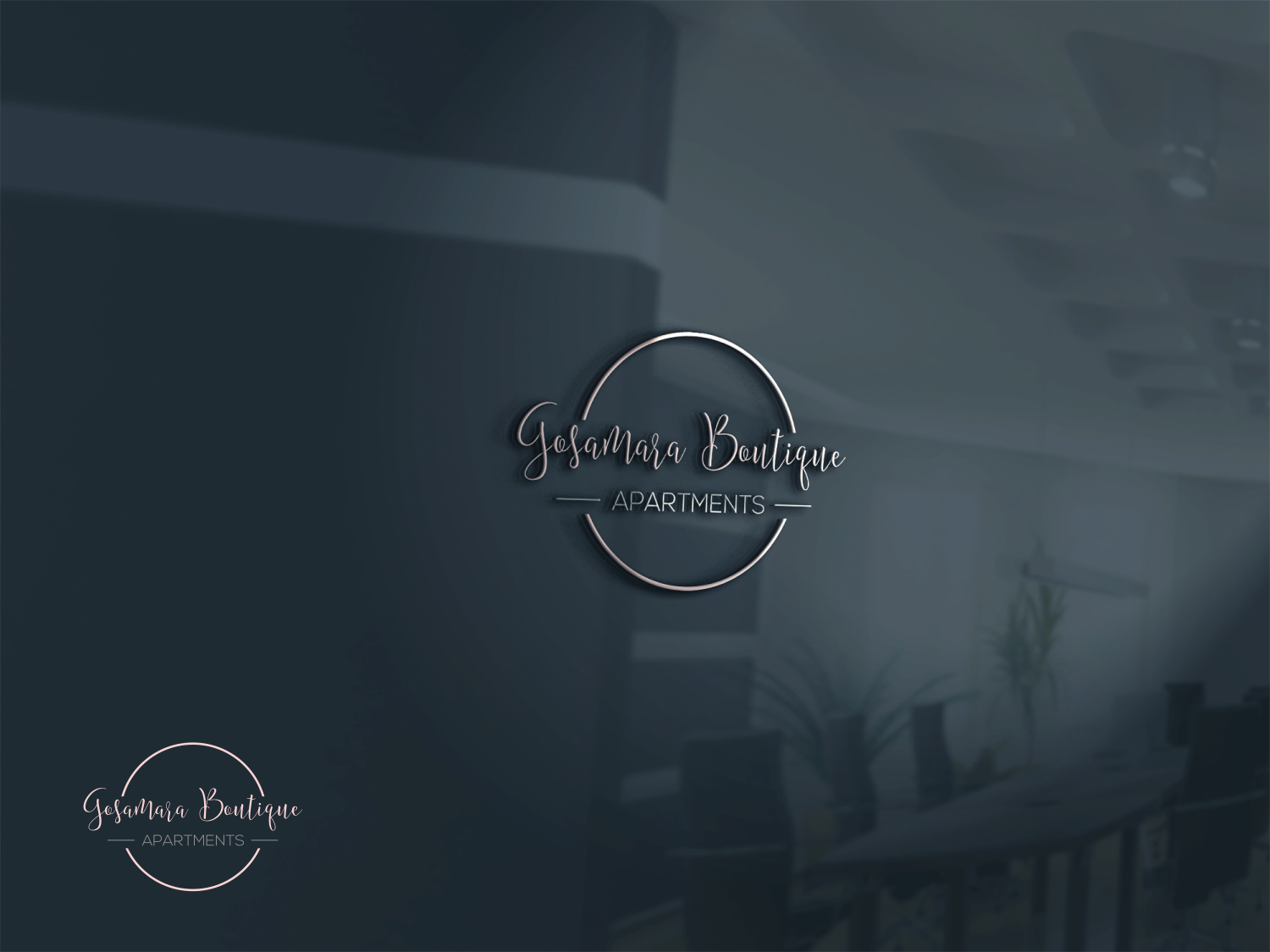 Logo Design by Optimistic_Studio for Gosamara Apartments | Design #17580454