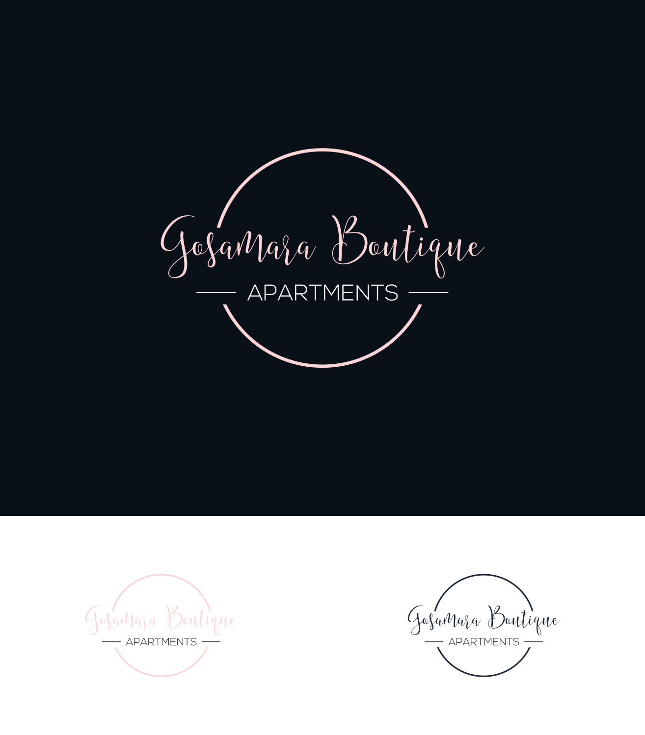 Logo Design by Optimistic_Studio for Gosamara Apartments | Design #17589525