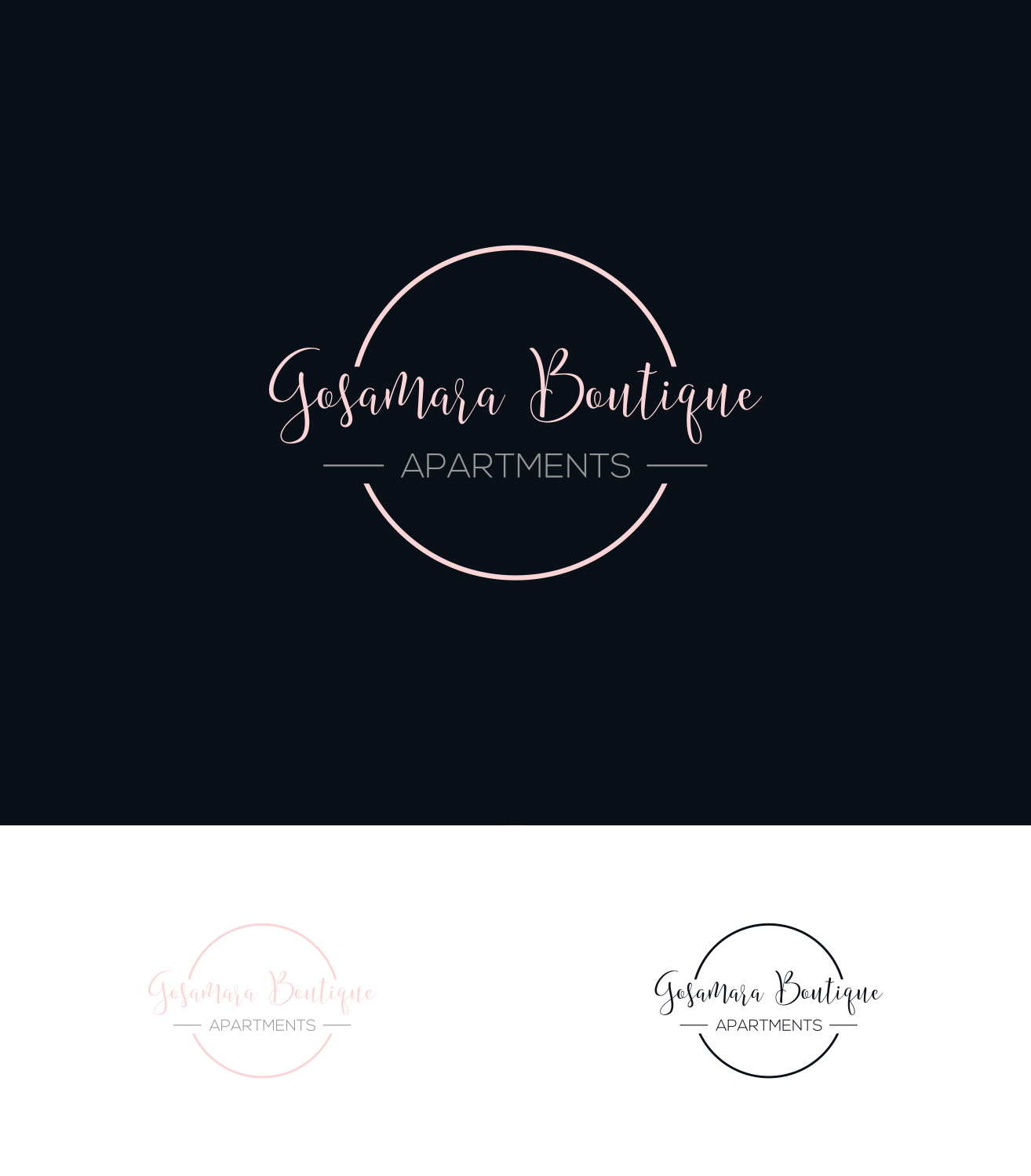Logo Design by Optimistic_Studio for Gosamara Apartments | Design #17589526