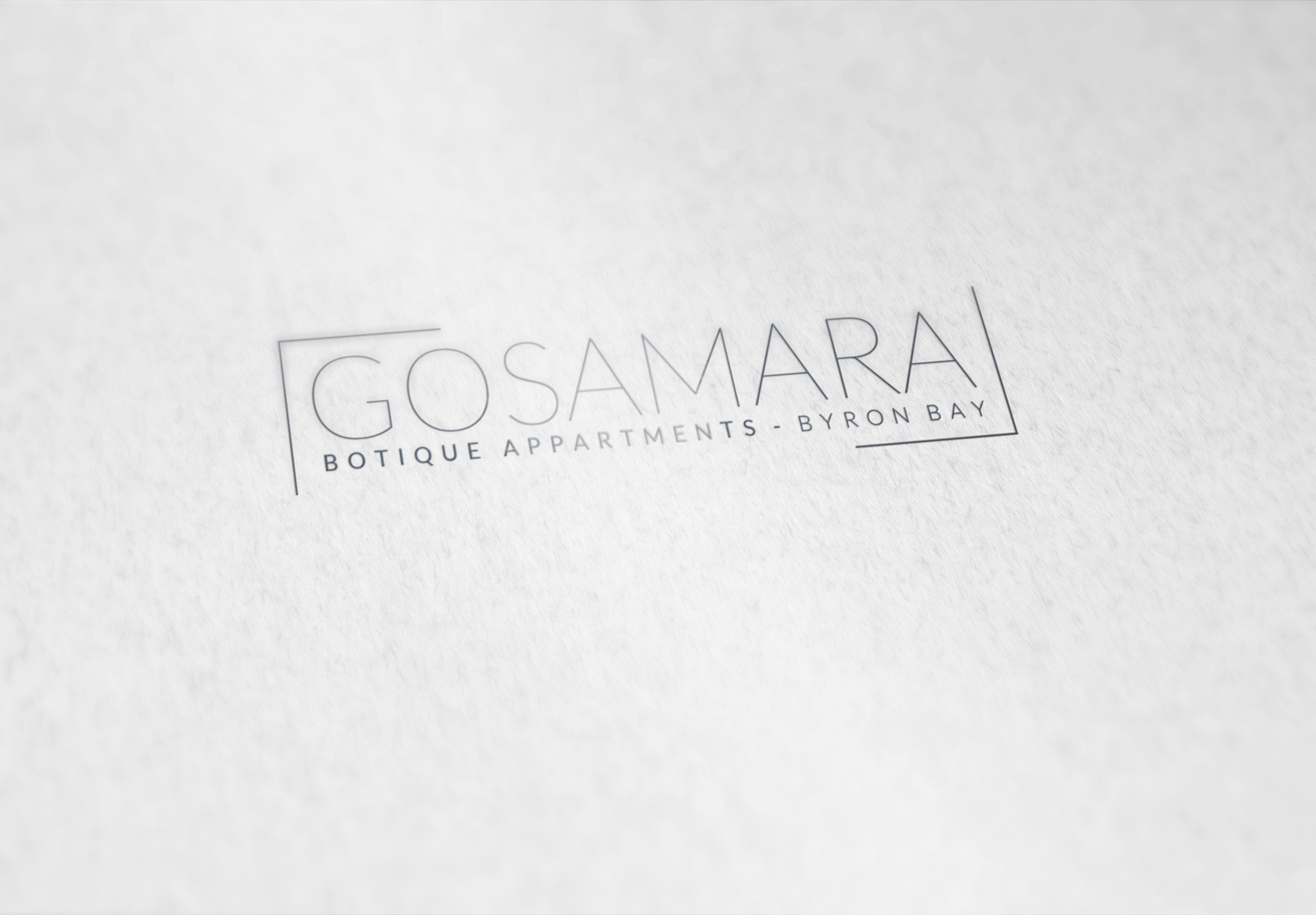 Logo Design by R.Bello for Gosamara Apartments | Design #17675383