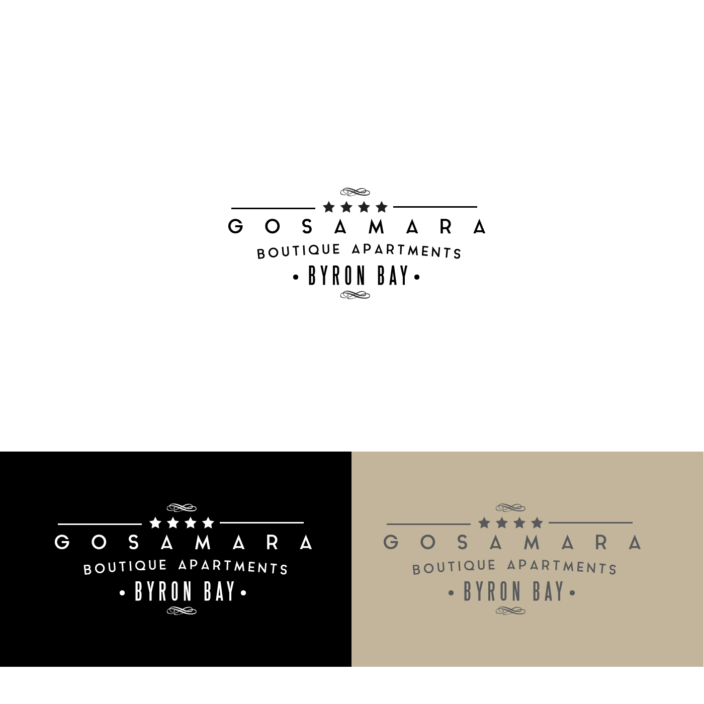 Logo Design by Robert alexander jaffray 2 for Gosamara Apartments | Design #17598370
