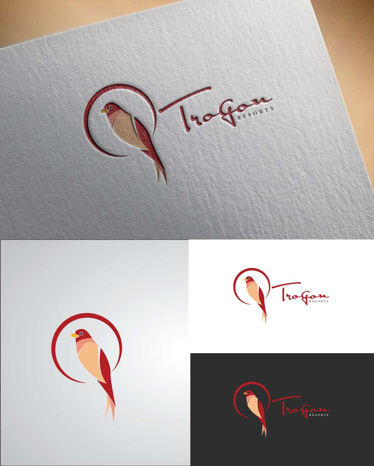 Logo-Design von Arrowhead für Trogon Resorts, Inc | Design #17610697