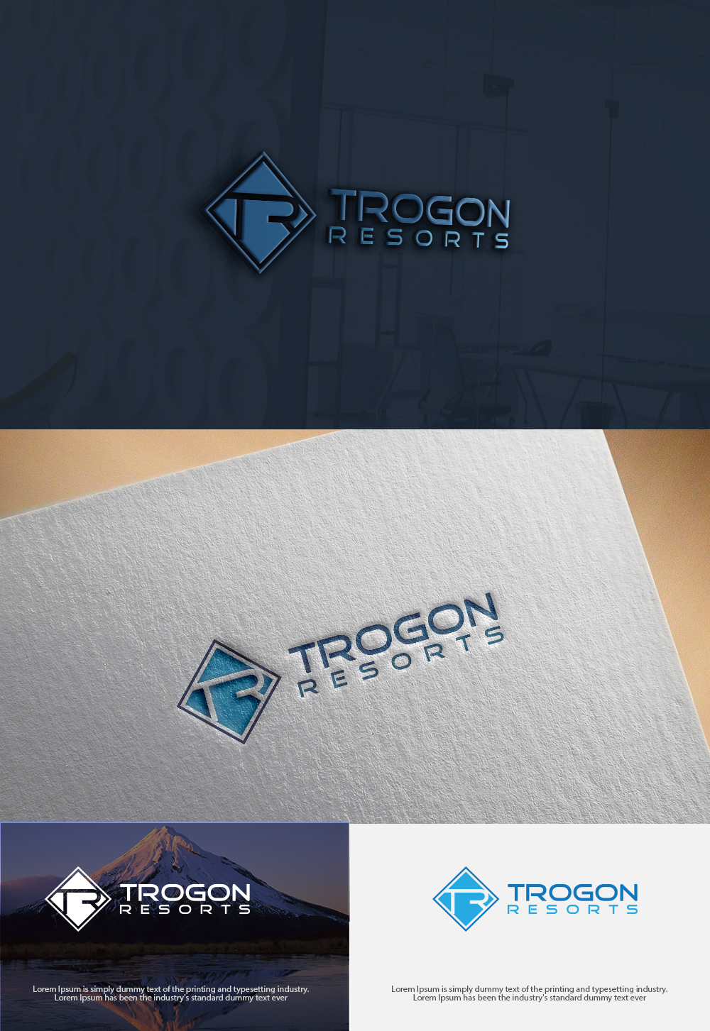 Logo-Design von Art creation 2 für Trogon Resorts, Inc | Design #17610427
