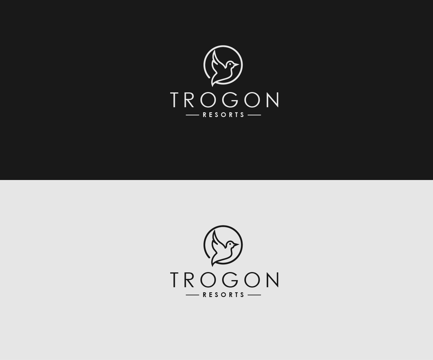 Logo-Design von DanielV02 für Trogon Resorts, Inc | Design #17663730