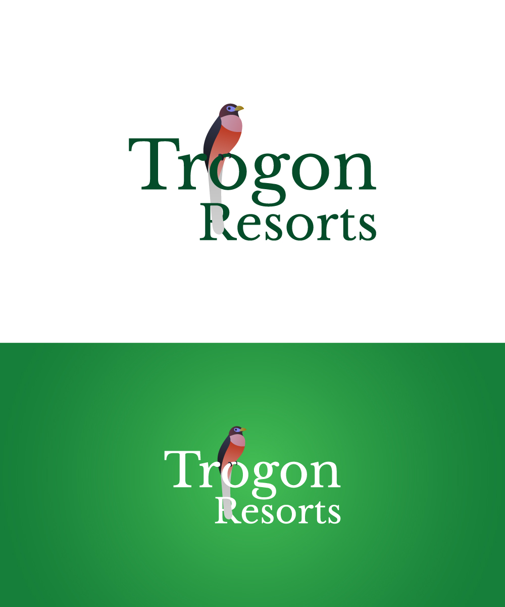 Logo-Design von Wolf Designer für Trogon Resorts, Inc | Design #17659132